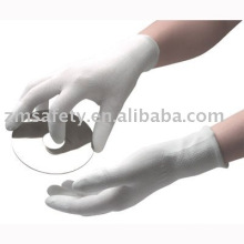 Углеродного волокна ОУР перчатки с полиуретановым покрытием на пальца